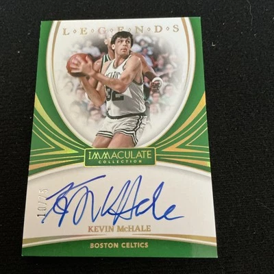 Кевин Макхейл 2023-24 Panini Immaculate Legends с автографом 10/75 - Изображение 1 из 2