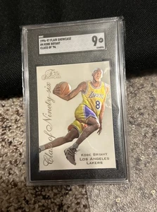 KOBE BRYANT 1996-97 FLAIR SHOWCASE #4 CLASS OF '96 SGC MT 9 - Picture 1 of 3