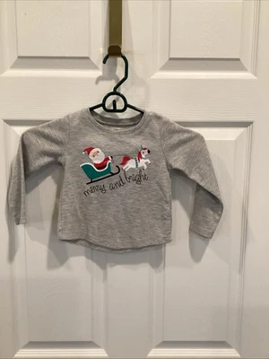 Camisa de Santa Flaws Creek talla 24 meses Foto 1 de 4