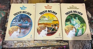 Trixie Belden Books #9,15,18 by Kathryn Kenny 1970s First Editions GC - Picture 1 of 11