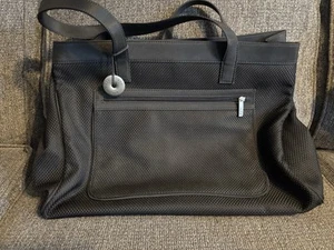 Saks Fifth Avenue Shoulder Bag Black - Picture 1 of 8