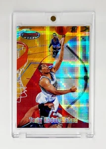 COMO NUEVO REFRACTOR ATÓMICO RC 1997-98 Bowman's Best Tariq Abdul-Wahad #122 KINGS NBA - Imagen 1 de 2
