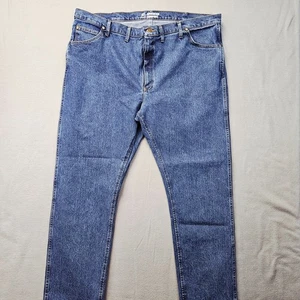 Wrangler 47 Advanced Comfort Denim Jeans Regular Fit Mens 46x32 Cowboy Western - Picture 1 of 19