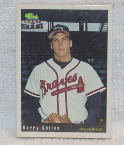 Juego de 30 tarjetas selladas Classic Best Macon Braves 1991 Chipper Jones #19 - Imagen 1 de 4