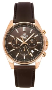 Casio Edifice Chronograph Brown Dial Quartz 100 m  Men's Watch EFV-650CL-5AV - Picture 1 of 4