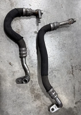 2008-2010 BMW E60 535I 535XI ENGINE OIL COOLER FEED & RETURN COOLING LINES  OEM Foto 1 de 3