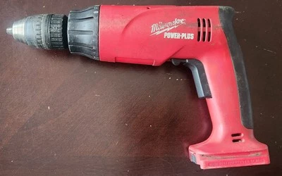 Milwaukee Power-Plus 1/2" 18V 2 Velocidades Taladro Driver Herramienta Solo Probado/Funciona Foto 1 de 4