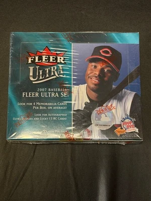 2007 Fleer Ultra SE Baseball Hobby box - Image 1 of 2