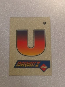 1994 Collector's Edge Excalibur EdgeQuest EdgeQuest II U #U - Picture 1 of 2