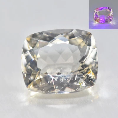 2.54Ct Eye-catching 100% Natural "UV" Color Change TENEBRESCENT Scapolite - Image 1 of 2