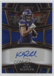 Panini Select Signatures 2022 azul Prizm/99 Kyle Rudolph #SSP-KYR automático - Imagen 1 de 3