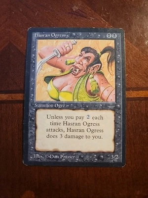 Hasran Ogress - Arabian Nights ~ LP ~ Magic The Gathering MTG - Image 1 of 2