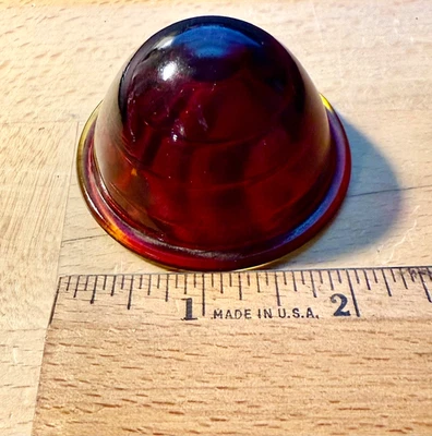 1920S 1930S LUZ TRASERA COLMENA LENTE TOPE LÁMPARA 1928 1929 1930 1931 1932 VINTAGE Foto 1 de 4