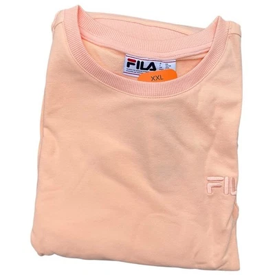 FILA женщин толстовка французский Терри Crewneck стороны карманы размер XXL новый с Ярлыками - Изображение 1 из 4