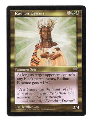 MTG-Radiant Essence-Mirage--MP-NonFoil - Image 1 of 2