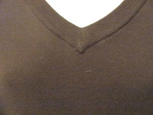 NEW XLT XL TALL XT V-NECK Cypress Links Tall Man Sweater VEST Solid BROWN $60 - Picture 1 of 4