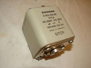 SIEMENS 3NE4-330-6B/3NE43-30-6B/3NE4330-6B/3NE43306B SITOR FUSE 315A 800VAC*NNB* - Picture 1 of 2