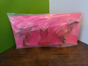 NWT Lilly Pulitzer Palm Tree Dress Flamingo Cookie Cutters  - Picture 1 of 4