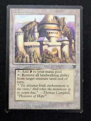 Hammerheim - Legends - NM - Magic the Gathering - MTG - Uncommon Land - Image 1 of 4