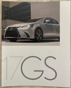 Nuevo 2017 Lexus GS350/450h/Turbo Originales Catálogo Catalog 46 Páginas - Imagen 1 de 3