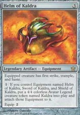 MTG-1x-Light Play, English-Helm of Kaldra-Fifth Dawn