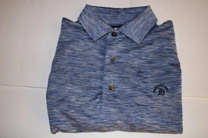 Footjoy FJ Static Blue SS GOLF POLO mens MEDIUM Loose - Picture 1 of 7