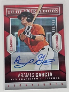 2014 Panini Elite Extra Edition #32 Aramis Garcia Prospects Signatures # 399/499 - Picture 1 of 3