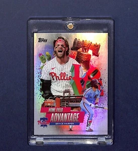 2025 Topps Series 1 Bryce Harper Home Field Advantage #HA-4 Phillies - Picture 1 of 2