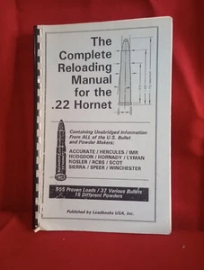 THE COMPLETE RELOADING MANUAL FOR THE .22 Hornet  - Bild 1 von 9