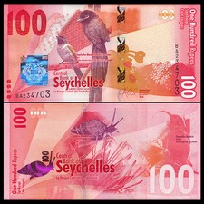 Seychelles 100 Rupees, 2016, P-NEW, UNC