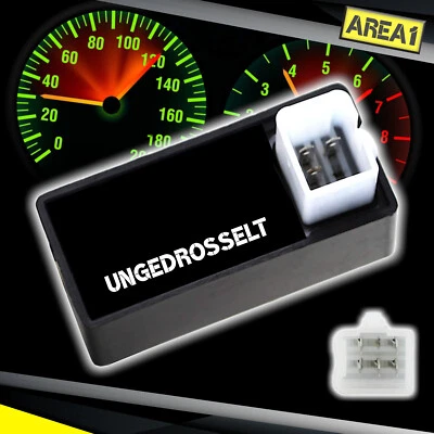 Tuning CDI Zündbox offen ungedrosselt 50ccm 2-Takt Peugeot, Kymco, Honda, Sym - Bild 1 von 4