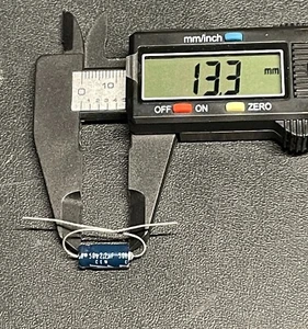 Qty. 10 Elna 2.2uf 50v Axial Electrolytic Capacitor NOS 85°C - Picture 1 of 3