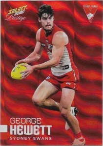 2020 Footy Stars Prestige Red Parallel (171) George HEWETT Sydney 088/170 - Bild 1 von 1