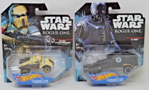 Lote de 2 Hot Wheels Star Wars Rogue One K-250 Scarif Stormtrooper Squad Leader - Imagen 1 de 2
