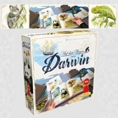 AUF DEN WEGEN VON DARWIN STRATEGIESPIEL VON SORRY WE ARE FRENCH NEU OVP - Bild 1 von 2