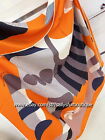 Pure 70% Cashmere & 30% Silk Wrap Scarf Pony Horse Print Double Face Shawl 53"