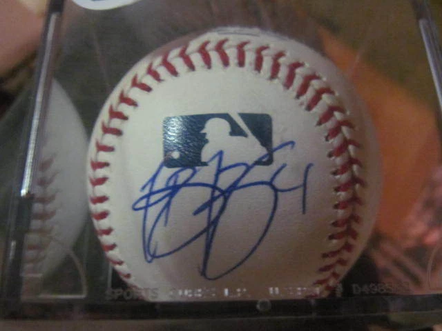 Todd Frazier Cincinnati Reds Signed MLB Baseball COA - Image 1 of 1