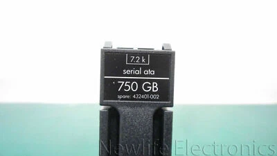 HP 432401-002 750GB 7,200 RPM 1.5 Gbps 3.5 in. SATA HDD 432337-005 GB0750C4414 - Image 1 of 4