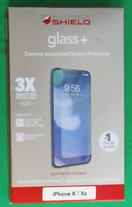 Protector de Pantalla Apple iPhone X/Xs Protector Invisible Vidrio + Sellado de Fábrica ZAGG - Imagen 1 de 7
