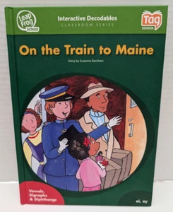 Leap Frog SchoolTag On the Train to Maine Interactive Decodables ClassroomSeries - Picture 1 of 6