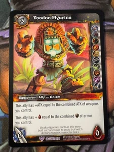 Figura vudú 8/9 hecha a mano promocional de World of Warcraft TCG - Imagen 1 de 2