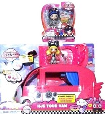 Kuu Kuu Harajuku Tour Van and 2 dolls G and Love with Accessories New
