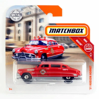 Matchbox Short Card '51 Hudson Hornet        MBX Rescue   11/30 - Image 1 of 4