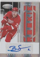 12/13 Panini Certified Rookie Jersey Auto #249 Brendan Smith /299 RC [Red Wings]