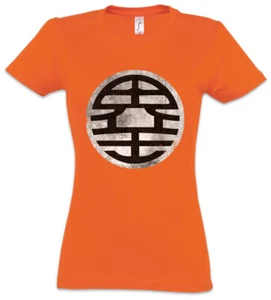 Orange Goku Damen T-Shirt Son Dragon Fun Symbol Ball Comic Series - Picture 1 of 1