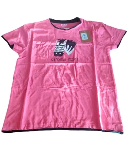 Lazyone Women Pyjama Tops PJ T-Shirts Cotton Nightwear Sleepwear Shirts D53 - Picture 1 of 3