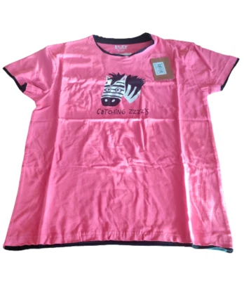 Lazyone Women Pyjama Tops PJ T-Shirts Cotton Nightwear Sleepwear Shirts D53 - Image 1 of 3