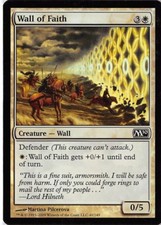 Wall of Faith *FOIL Common* Magic MtG x1 M10 SP
