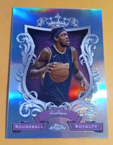 2024 Topps Chrome Roundball Royalty Pascal Siakam Refractor #RR-18 - Pacers - Picture 1 of 2