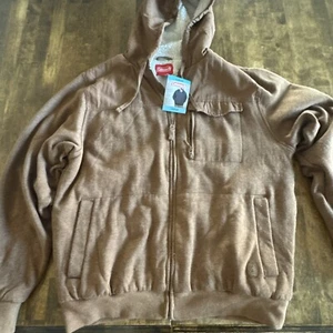 NWT Coleman Sherpa Lined Soft Fleece Full Zip Jacket With Hood - Picture 1 of 6